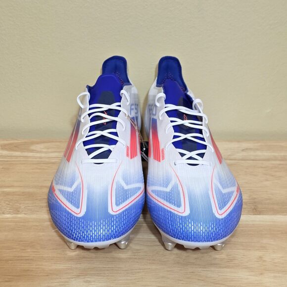 Adidas F50 Elite SG Advancement Pack Soccer Cleats White Blue Red IF1299 10.5 main image 6